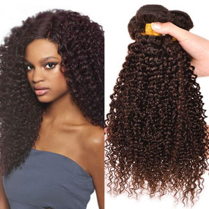 New Arrival Unprocessed Virgin Human Chocolate Color <strong>Hair</strong> <strong>Extensions</strong> Kinky Curly Human <strong>Hair</strong> Bundles <strong>for</strong> <strong>Sale</strong> - Product Image 2