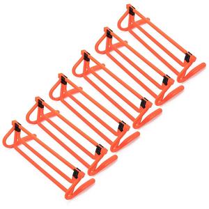 Obstáculos de agilidad de altura ajustable con bolsa de transporte Equipo de entrenamiento de velocidad de fitness pliométrico multideporte para equipo de fitness deportivo - Product Image 4