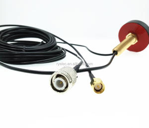 IP67 мини <span class=keywords><strong>gps</strong></span> gsm 4 г шайбу антенна с 50 мм пользовательские M12 длинную нить через отверстия для крепления