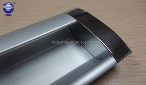 Aluminium handvat verzonken lade vinger handvat aluminium case pull - Product Image 6