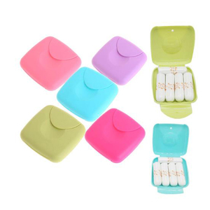 Guadar los productos de higiene femenina de tampones caja de plástico caja de tampones - Product Image 6