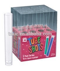 Rare halloween orange black cocktail <span class=keywords><strong>Red</strong></span> downwind match test tube shot glasses - Product Image 4