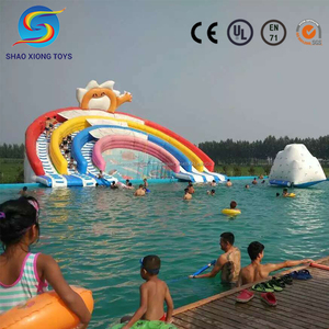 Commercial used outdoor activity water games inflatable water park giant adult and children slides water sports - Product Image 3