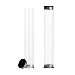 DONGGUAN fabrika toptan şeffaf şeffaf plastik <span class=keywords><strong>PC</strong></span> tüp paket İnce kalınlık su geçirmez şeker, çiçek, mektup - Product Image 4