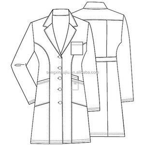 Base <span class=keywords><strong>abbigliamento</strong></span> <span class=keywords><strong>medico</strong></span> donna 37 "camice medicale uniforme - Product Image 3