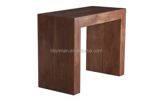 EUTR High <strong>Gloss</strong> <strong>White</strong> Extension Modern Dining <strong>Table</strong> - Product Image 4
