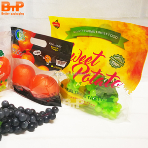 Tùy Chỉnh Nhựa Lá Thực Phẩm Rõ Ràng Trái Cây Pouch <span class=keywords><strong>Bopp</strong></span> Chống Sương Mù Rau Tươi Bao Bì Túi Với Lỗ Không Khí - Product Image 2