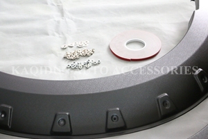 Nouveau style off-route vente chaude passage de roue évasements d'ailes De Voiture auto accessoires 4x4 pour navara np300 - Product Image 3