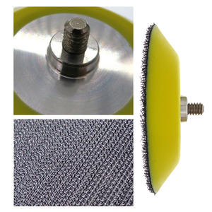 Plaque de ponçage de secours de 75 mm (<span class=keywords><strong>3</strong></span> pouces) avec filetage 1/4-20T, en aluminium robuste, à fixation auto-agrippante pour le meulage et le polissage - Product Image 6