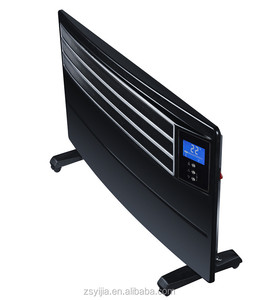 Modern <strong>Electric</strong> Electronic Wall Mounted Curved Metal Panel Home <strong>Heater</strong> Indoor With 24H <strong>Timer</strong> - Product Image 3