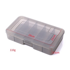 NEWUP-<span class=keywords><strong>caja</strong></span> de accesorios multifunción <span class=keywords><strong>para</strong></span> aparejos de pesca, 19x11x3,5 cm, 5 compartimentos - Product Image 1