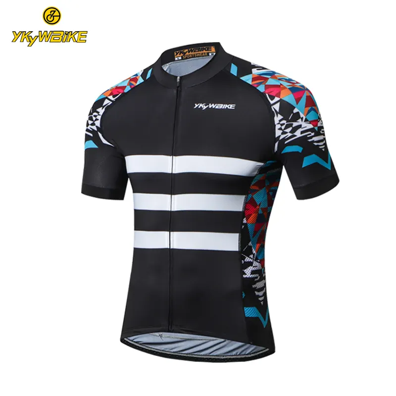 YKYWBIKE Impression Personnalisée Vêtements De Cyclisme Chine Fabricant Vélo Vêtements D'été De Haute Qualité Maillot de Cyclisme Professionnel