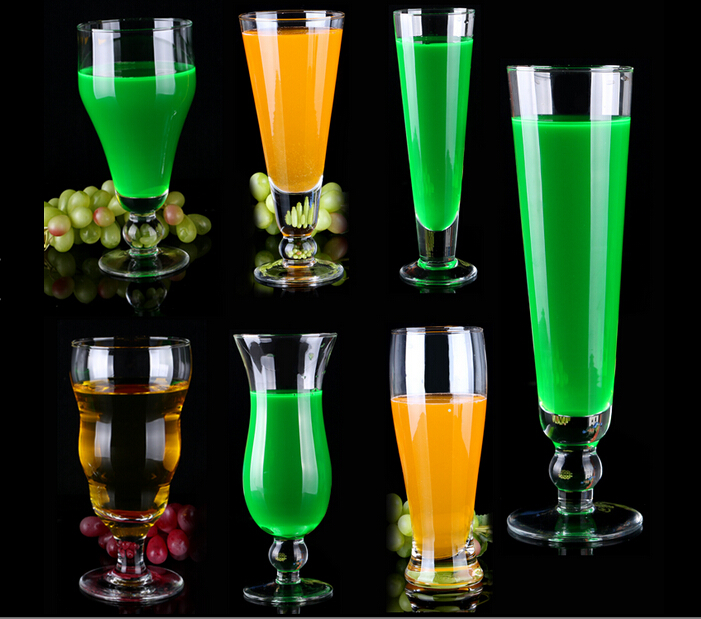 cocktail/brandy/champagne/juice glass cup with stem/glass goblet