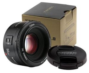 2016 nouveau produit YONGNUO YN50mm F1.8 AF automatique Standard mise à focale fixe identique <span class=keywords><strong>EF</strong></span> 50mm F/1.8 II pour appareil photo reflex numérique - Product Image 1