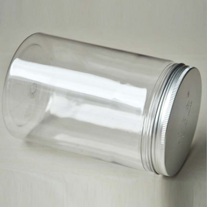 500ml <strong>Plastic</strong> Round PET <strong>Jars</strong> with Aluminum Cap Airtight <strong>Sweet</strong> Packaging <strong>Jars</strong> - Product Image 5
