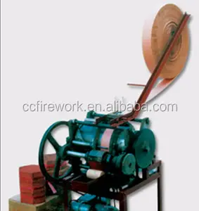 fireworks red firecraker tube making machine