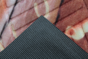 Coloré Plage Conception 3D Polyester Surface En Caoutchouc Tapis De Sol du Garage - Product Image 4