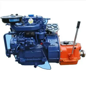 ZX2105J-1 4 stroke Marine diesel engine with gearbox