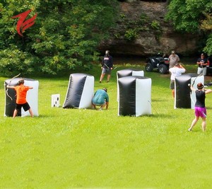 Bắn Cung Tag Thiết Bị Paintball Bắn Trò Chơi Inflatable Bunkers Set - Product Image 5