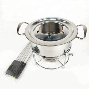 Skottel braai avec 6 Fourchettes 12 Poêlons À <span class=keywords><strong>Raclette</strong></span> <span class=keywords><strong>Fondue</strong></span> <span class=keywords><strong>fondue</strong></span> au fromage - Product Image 1