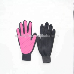 Hot Sale five fingers Dog Hair de silicone bath washing cleaners mascot remover deshedding grooming gloves - Product Image 6