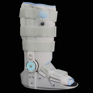 可调式AFO矫形金属步行扭伤脚撑靴，带气动阀