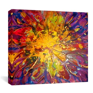 Woonkamer Decor Foto Hand Gemaakt Olieverfschilderij Op Canvas Bloem Boom Olieverf Abstract Modern Canvas Muurkunst