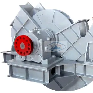 High temperature high dust blower for Cement plant kiln exhaust blower fan installed power up to 4500kW