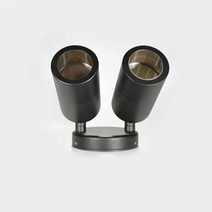 Applique murale extérieure en Aluminium, Double pilier d'éclairage réglable, IP65, 2 luminaires - Product Image 2