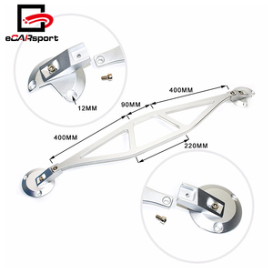 eCARsport aluminio 2 punto puntal <span class=keywords><strong>Bar</strong></span> para BMW E46 Serie 3 M3 1998-2006 frente superior Torre puntal <span class=keywords><strong>Bar</strong></span> - Product Image 1