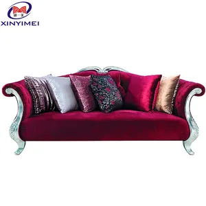 Alta qualidade feita na china conjunto de sofá de madeira desenhos