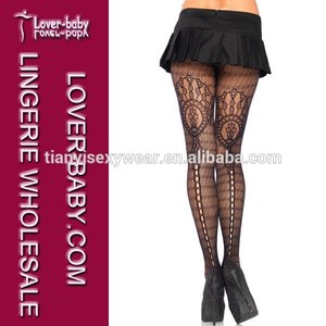 Dream                       simili. lace up en dentelle diaphane <span class=keywords><strong>cuissardes</strong></span> bas pour femmes body bas pour la dame - Product Image 4