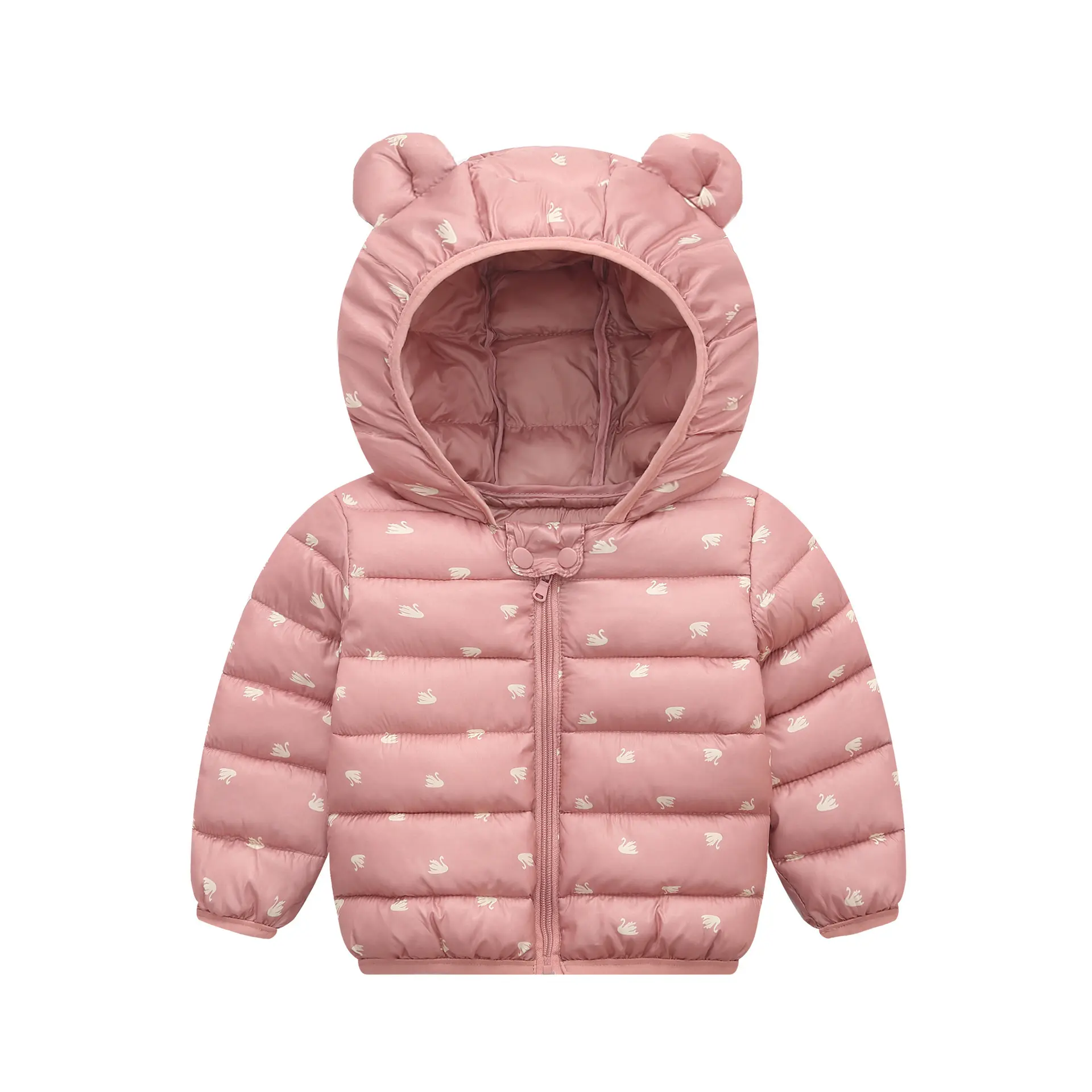 JACKETOWN Dauerte Design Bär Druck Windjacke Kinder Baby Winter Baumwolle Polsterung Jacke Kinder Unsix Padded Mantel Baby Jacke