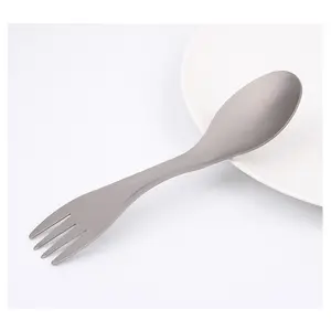 최고의 가격 캠핑 액세서리 티타늄 spork 야외 기어