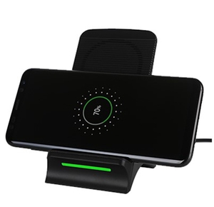 Carga rápida Qi estándar inteligente dual bobinas cargador inalámbrico para Qi habilitar Smartphone - Product Image 1