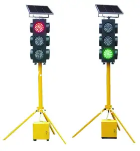 GUARANTEED 300mm 400mm full screen moveable solar traffic light signal light