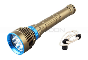 Đèn Pin Lặn Dưới Nước DX7 10000LM Đèn Pin Lặn Cho 3X18650 Hoặc 26650 Pin Cắm Trại Đi Bộ Đường Dài - Product Image 5