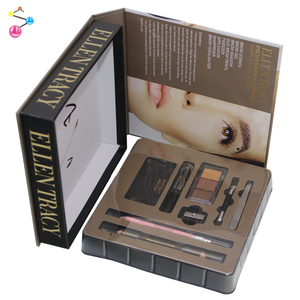 Lujosa Etiqueta Privada, vendedor cuadrado de pestañas, maquillaje personalizado, embalaje cosmético, lápiz de cejas, cepillo, tijeras, caja de papel - Product Image 3