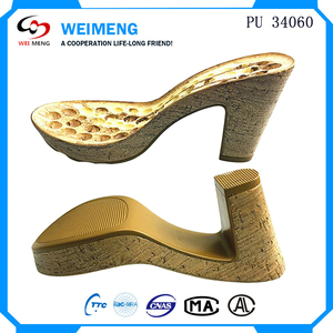 Simple <span class=keywords><strong>madera</strong></span> popular tacones suela <span class=keywords><strong>de</strong></span> calzado, tacones y suelas para damas - Product Image 5