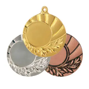 china supplier cheap custom gold silver bronze metal sport medal