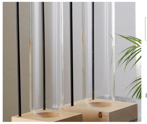 대나무 lidclear 큰 유리 항아리 향신료 테스트 튜브 랙 - Product Image 4