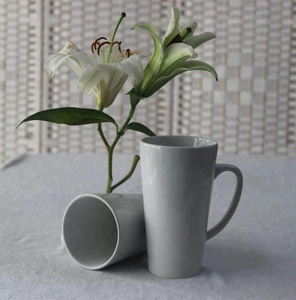 16Oz Cao Cốc Cà Phê Thăng Hoa V Shape Gốm <span class=keywords><strong>Latte</strong></span> Mug - Product Image 3