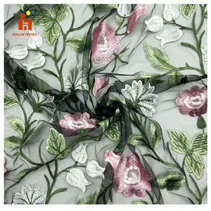 Fabric taffeta embroidery fabric lace hlpd226 plain embroidery yarn dyed by the yard breathable for dress garment shoes suit toy trousers dress and garments