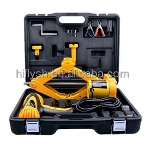 HF-EJ450(001) 3TON 12V Auto Electric <strong>Jack</strong> Wtih air <strong>Inflation</strong> Dual-function Horizontal Type Electric Hydraulic Bottle Floor <strong>Jack</strong> - Product Image 3