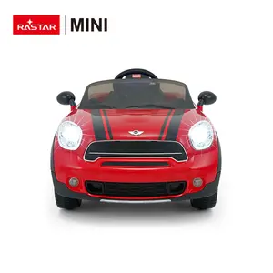 Rastar Venta caliente mini cooper licencia juguetes eléctricos coche paseos para niños grandes