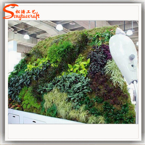 Artificial vertical verde Artificial <span class=keywords><strong>pared</strong></span> <span class=keywords><strong>de</strong></span> hierba césped Artificial para el jardín para <span class=keywords><strong>interior</strong></span> y exterior - Product Image 3