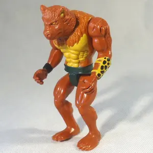 Custom design giocattolo lupo figura di azione del pvc, OEM articoli di plastica wolf figure