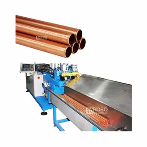 Copper Capillary Tube Pipe Cut to Length Machine with End Swagging and Beading