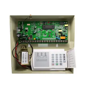 PSTN Alarm System Wireless Zones Link to Smoke Detector Factory Sale Metal Box Security Home 8/16 Wired and 16 Personal K2 2.5kg