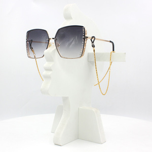 A0331 Modo Semplice Metallo <span class=keywords><strong>Occhiali</strong></span> Catena - Product Image 3